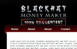 Thumbnail  Blackhat Money Maker WP Theme and PSD
