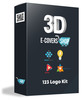 Thumbnail  123 Logo Kit 38 PSD Logos