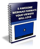 Thumbnail 5 Awesome Webinar Formats Your Viewers Will Love Thumbnail 5 Awesome Webinar Formats Your Viewers Will Love