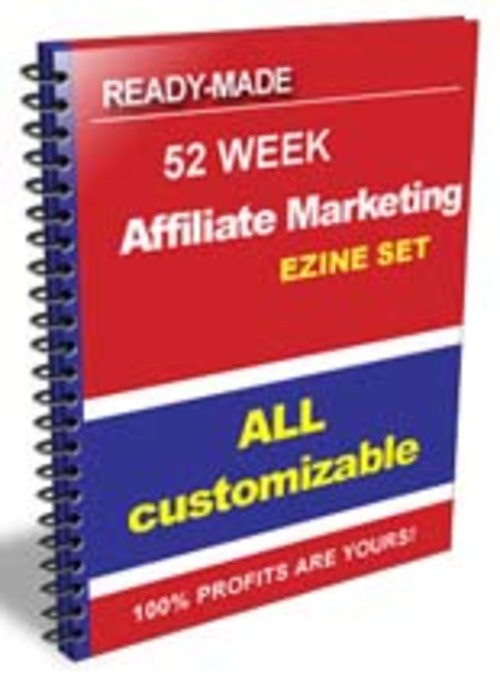 Product picture Made Ready 52 Week Affiliate Marketing Ezine Set