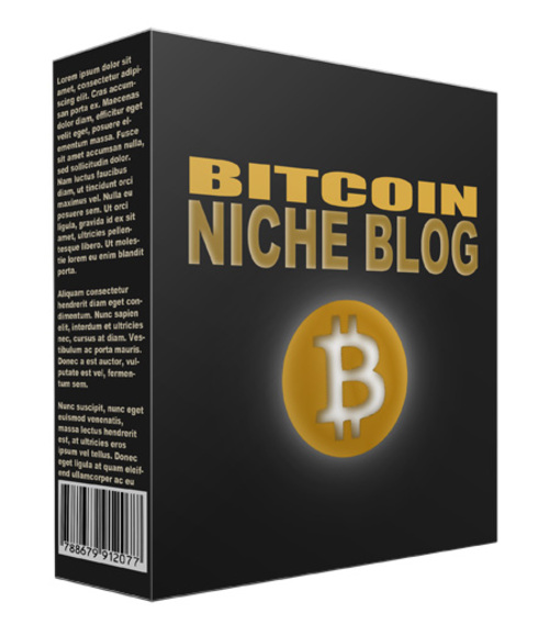 Product picture Bitcoin Niche Blog