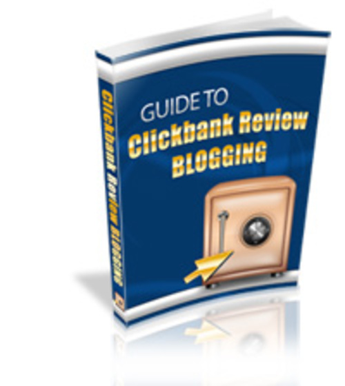 Product picture Guide To Clickbank Review Blogging