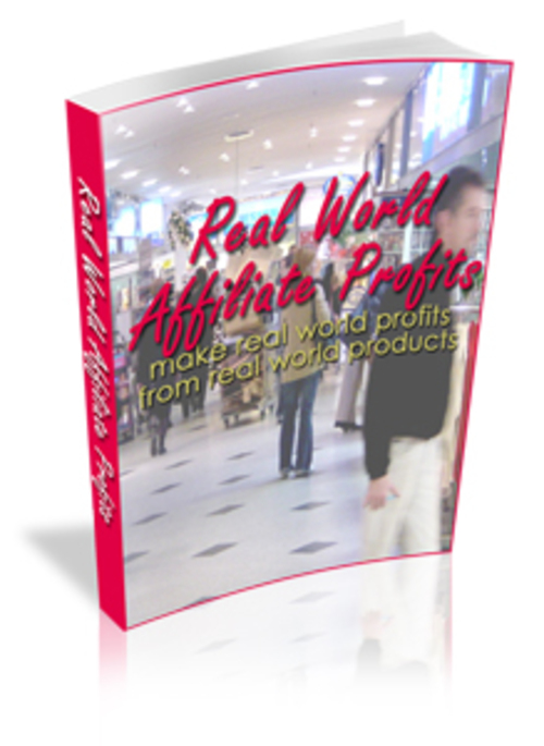Product picture Real World Affiliate Profits Revealed