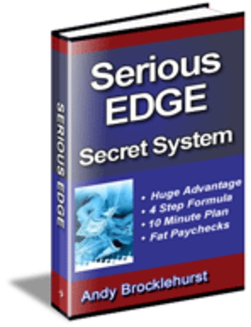 Product picture  Serious Edge Secret System