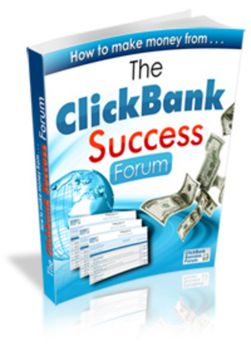 Product picture  The ClickBank Success Forum