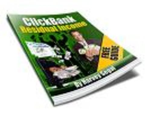Product picture  ClickBank Residual Income
