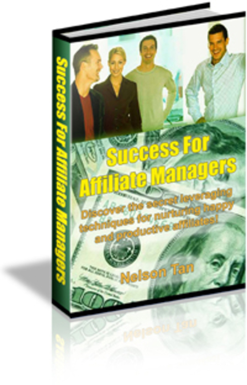Product picture  Success For Affiliates Managers