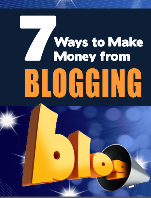 Product picture  7 Ways To Make Money From Blogging