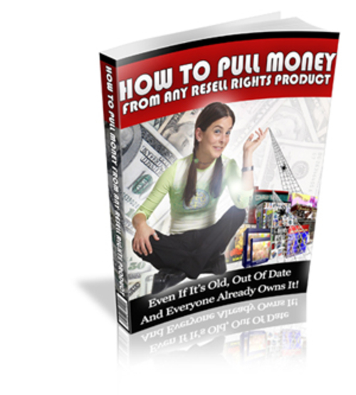 Product picture  How To Make Money From Any Resell Rights Product