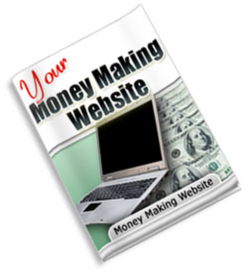 Product picture  Your Money Making Website