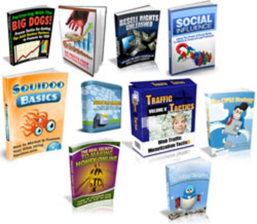 Product picture  Mixed Collection Of Making Money Guides
