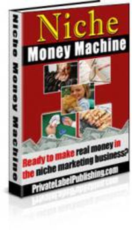 Product picture  Niche Money Machine