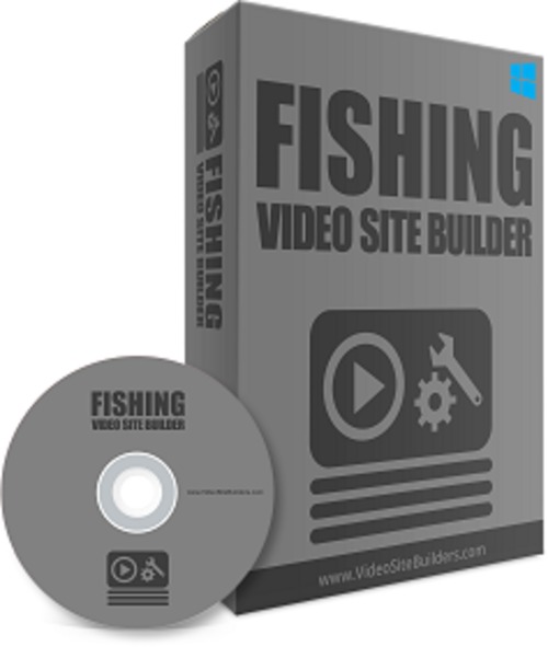 Product picture  Fishing Video Site Builder