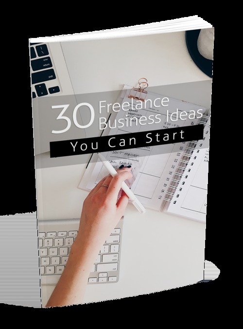 Product picture  30 Freelance Business Ideas You Can Start