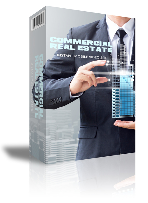 Product picture  Commercial Real Estate Instant Mobile Video Site