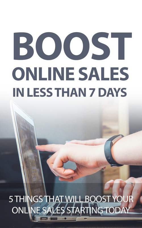 Product picture  Boost Online Sales In Less Than 7 Days