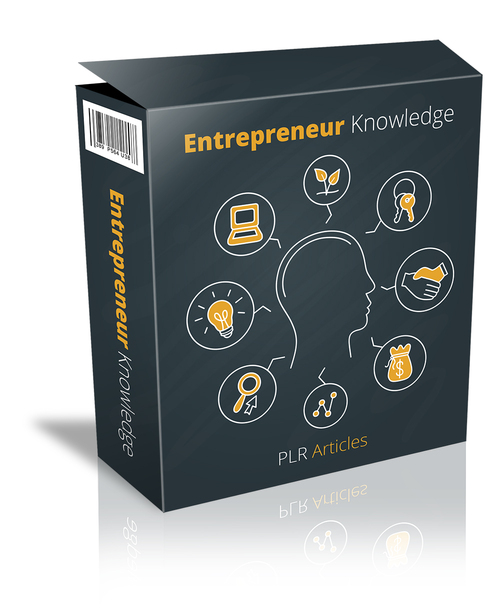 Product picture  Entrepreneur Knowledge PLR Articles