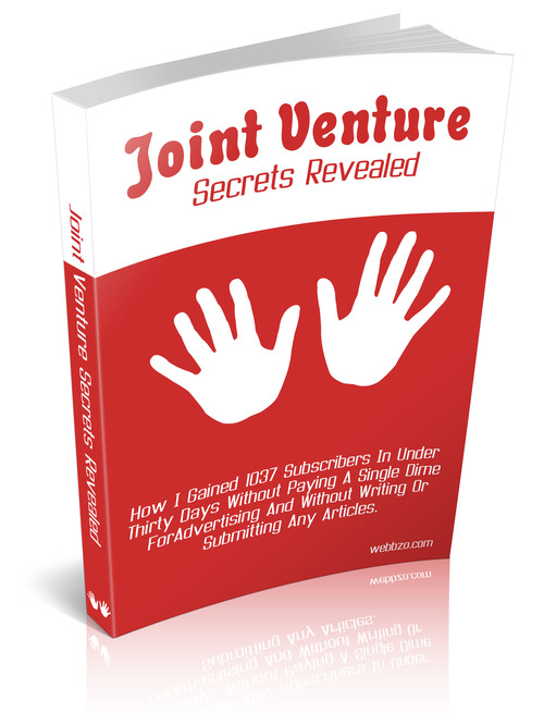 Product picture  Joint Venture Secrets Revealed