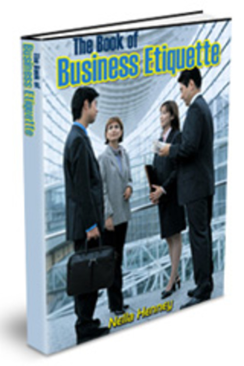 Product picture  The Book Of Business Etiquette