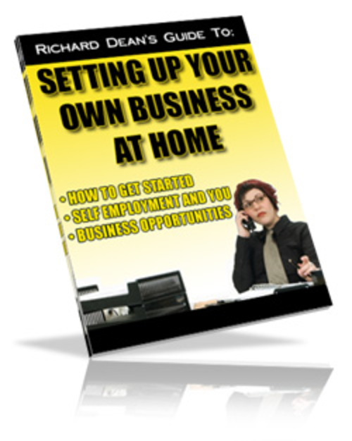 Product picture  Setting Up Your Own Business At Home