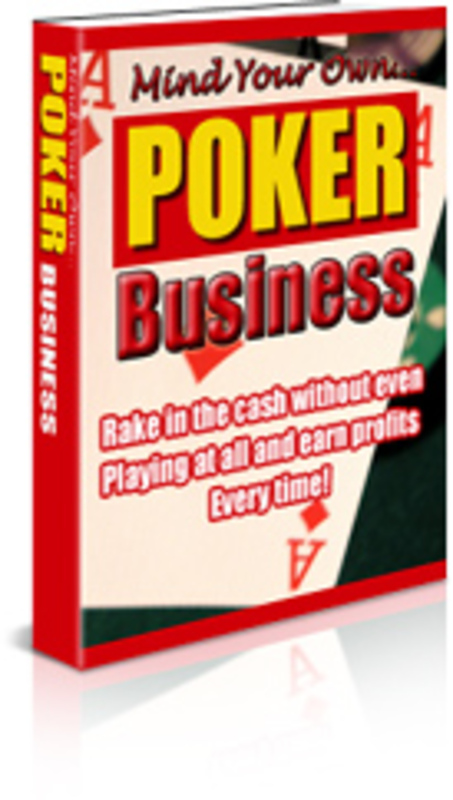 Product picture  Mind Your Own Poker Business