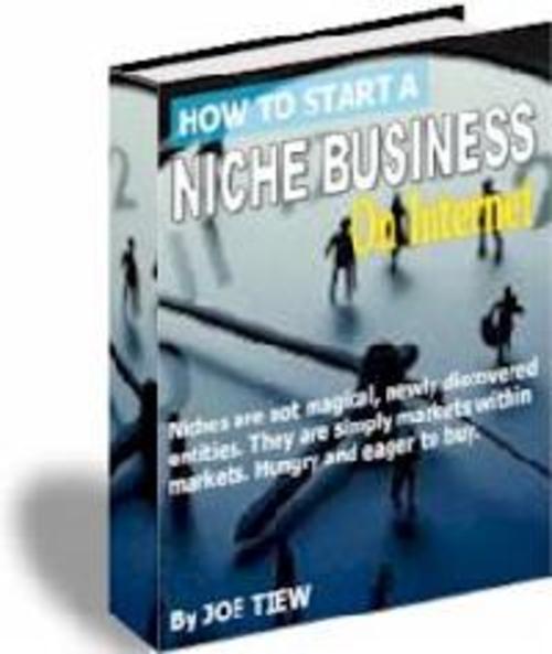 Product picture  How To Start A Niche Business