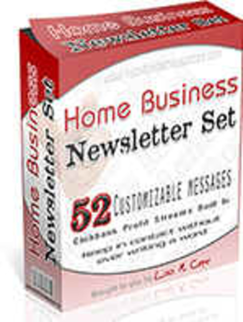 Product picture  Home Business Newsletter Set