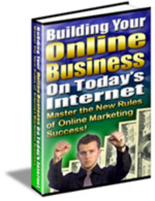 Product picture  Building Your Business On Todays Internet