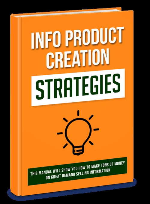 Product picture  Info Product Creation Strategies