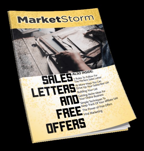 Product picture  Sales Letters And Free Offers