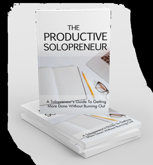 Product picture  The Productive Solopreneur