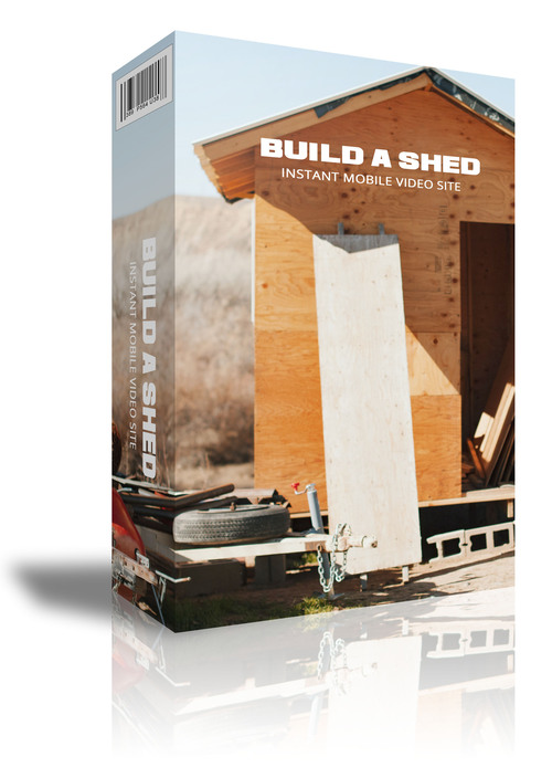 Product picture  Build A Shed Instant Mobile Video Site