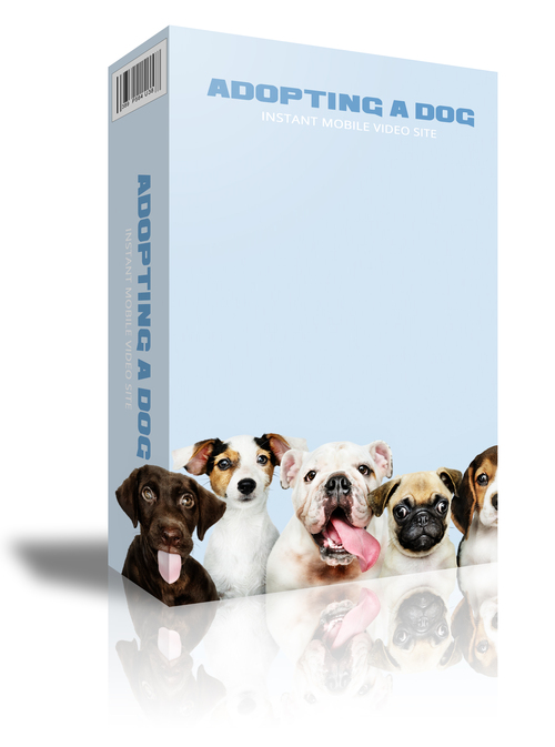 Product picture  Adopting A Dog Instant Mobile Video Site