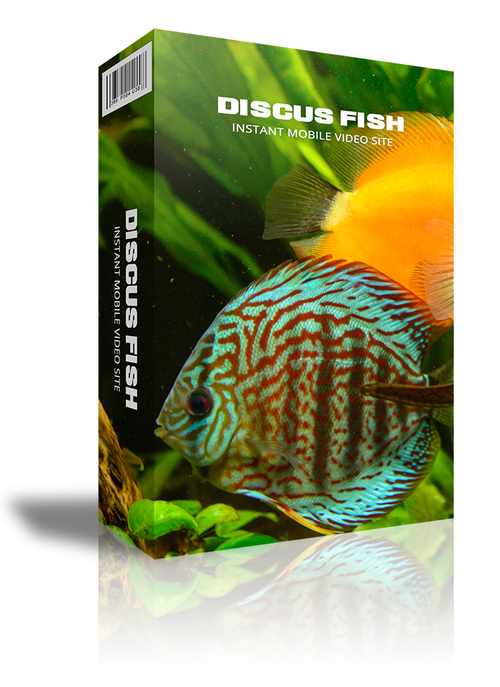 Product picture  Discus Fish Instant Mobile Video Site
