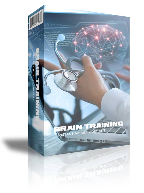 Product picture  Brain Training Instant Mobile Video Site