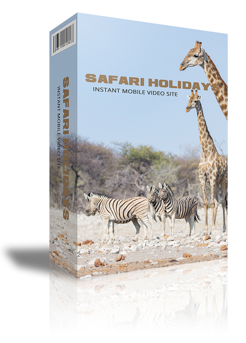 Product picture  Safari Holidays Instant Mobile Video Site