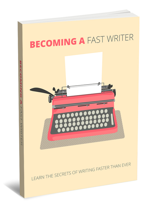 Product picture  Becoming a Fast Writer