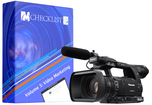 Product picture  IM Checklist V5  Video Marketing
