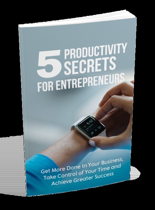 Product picture  5 Productivity Secrets For Entrepreneurs