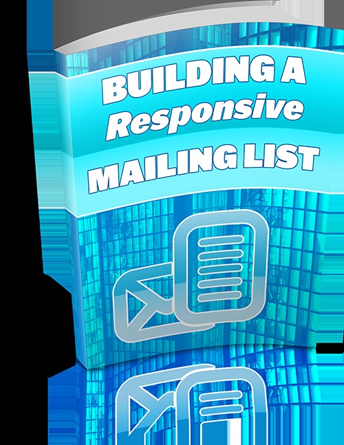 Product picture  Building A Responsive Mailing List