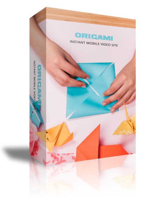 Product picture  Origami Instant Mobile Video Site