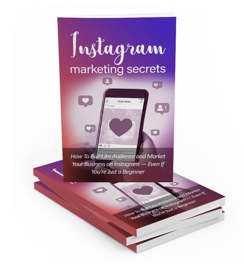 Product picture  Instagram Marketing Secrets