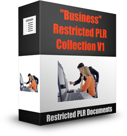 Product picture Business Restricted PLR Collection V1