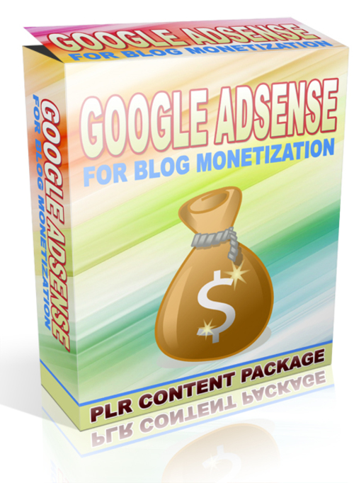 Product picture Google Adsense For Blog Monetization