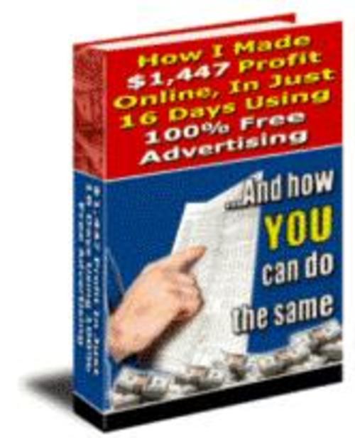 Product picture $1447 Profit Online In Just 16 Days
