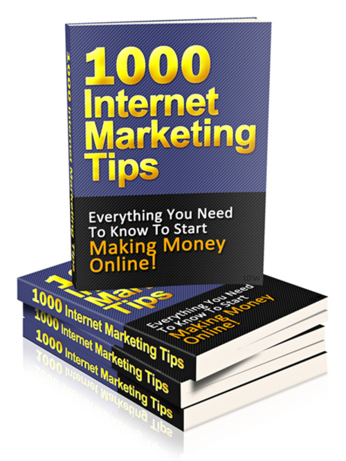 Product picture 1000 Internet Marketing Tips