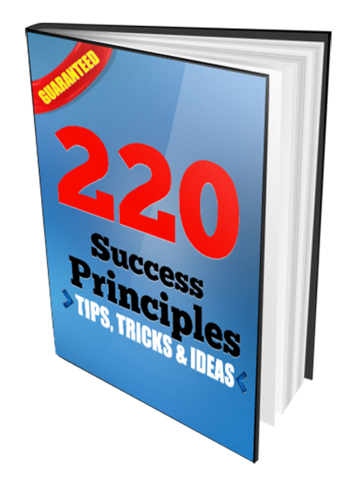 Product picture 220 Success Principles Tips, Tricks and Ideas