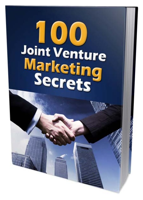 Product picture 100 Joint Venture Marketing Secrets