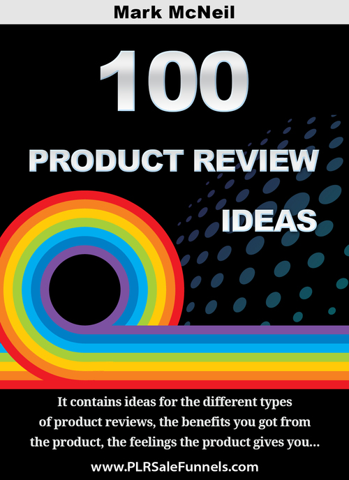 Product picture 100 Product Review Ideas