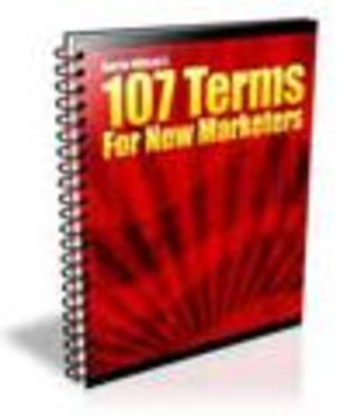 Product picture 107 Terms For New Marketers